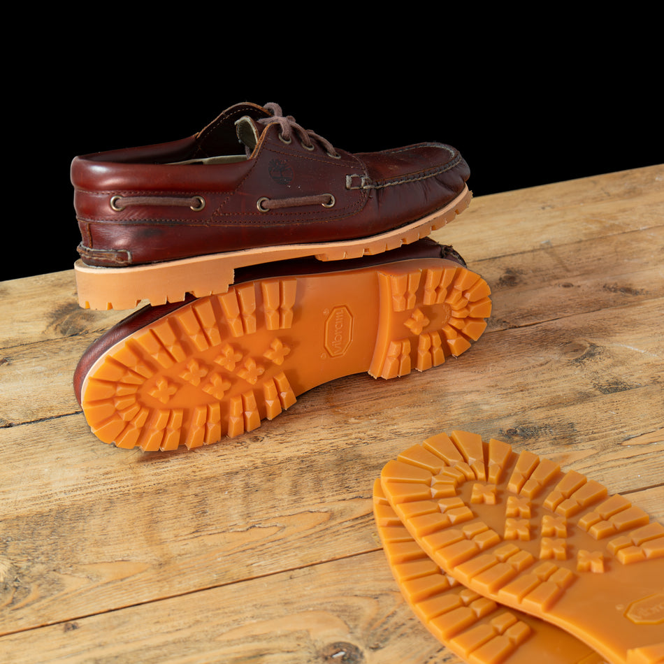 Authentischer Bootsschuh Commando-Sohlenersatz mit Mock-Rahmen